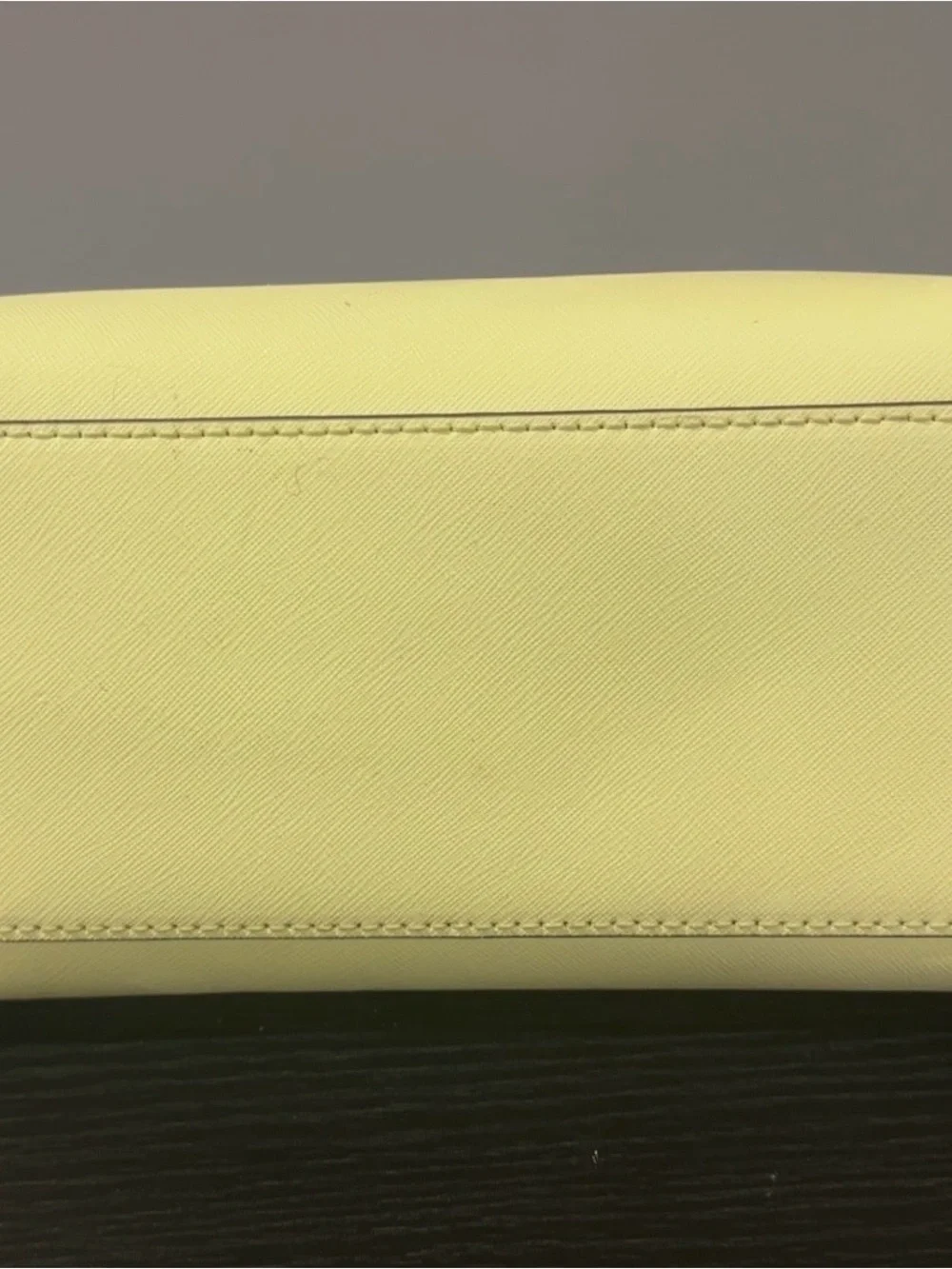 Kate Spade New York Lemonade & Linen Leather Satchel